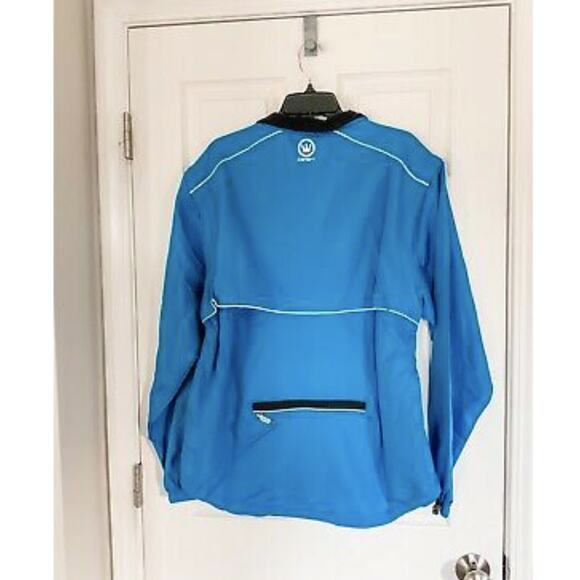 NWT Canari Mens Blue Evolution Cycling Jacket - L - Picture 5 of 5